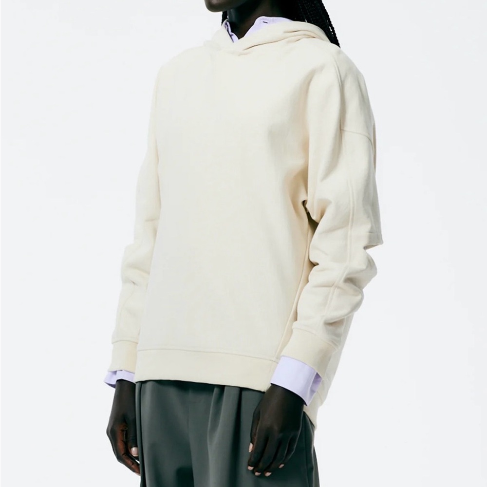 Tibi Hooded Cocoon Sweatshirt